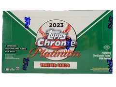 2023 Topps Chrome Platinum MLB Baseball Hobby Box